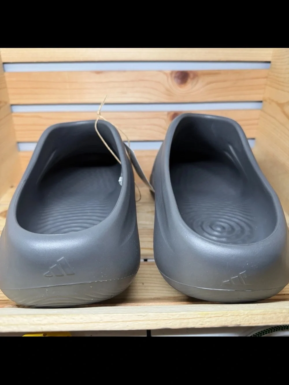 Adidas adiFOM IlInfinity Grey Mule Clogs Slides JI0402 Men’s Size 14 New w/Tags
